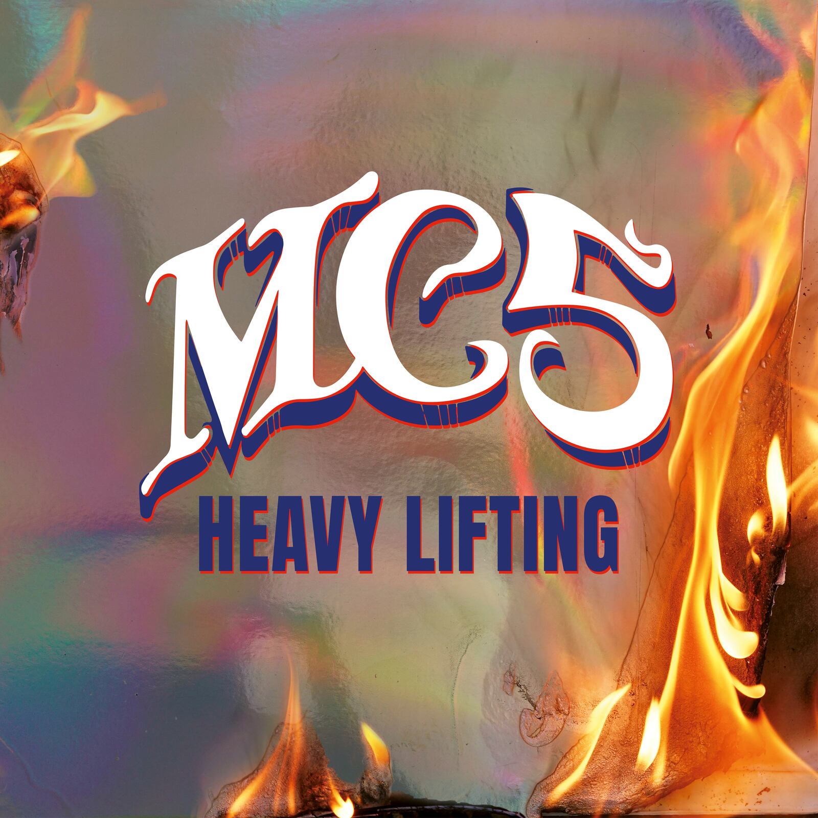 This cover image released by earMUSIC shows "Heavy Liftin" by MC5. (earMUSIC via AP)