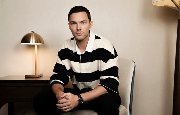 Nicholas Hoult poses for a portrait to promote the film "The Order" on Wednesday, Oct. 16, 2024, in Los Angeles. (Photo by Rebecca Cabage/Invision/AP)