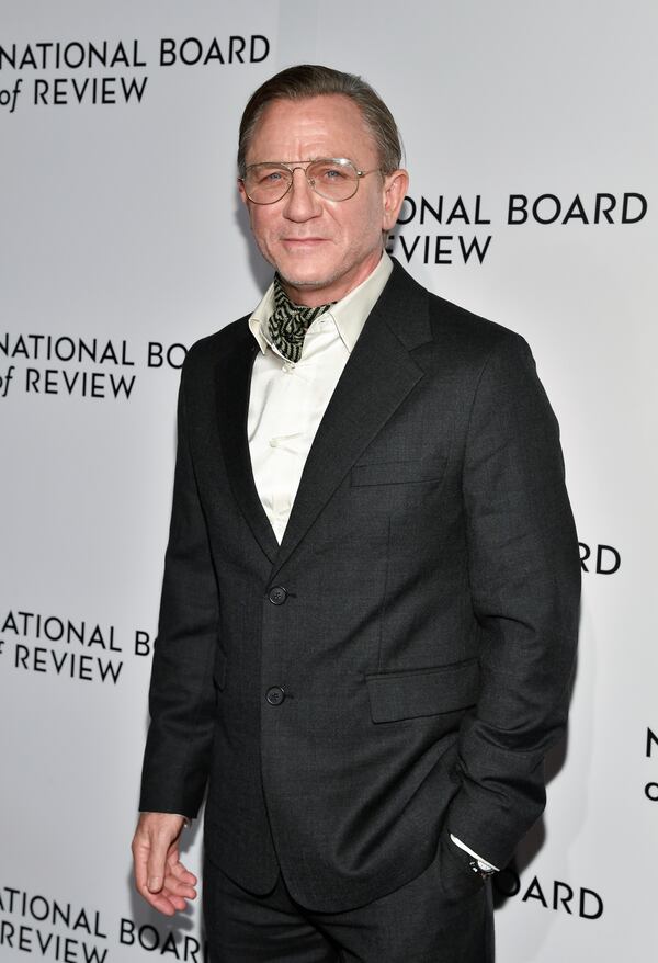 Daniel Craig attends the National Board of Review Awards gala at Cipriani 42nd Street on Tuesday, Jan. 7, 2025, in New York. (Photo by Evan Agostini/Invision/AP)