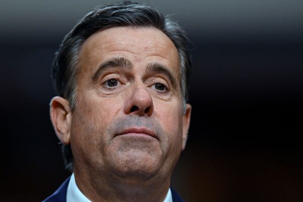 John Ratcliffe, President-elect Donald Trump's choice to be the Director of the Central Intelligence Agency, appears before the Senate Intelligence Committee for his confirmation hearing, at the Capitol in Washington, Wednesday, Jan. 15, 2025. (AP Photo/John McDonnell)