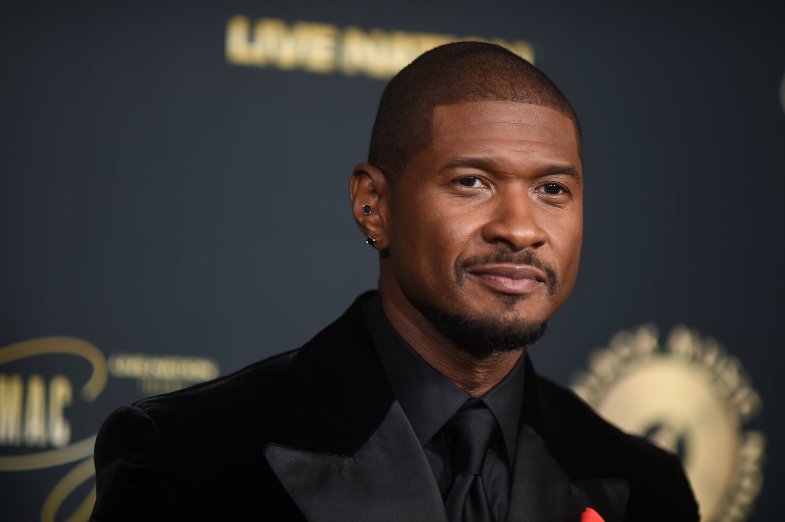 Usher arrives at the Black Music Action Coalition Gala on Thursday, Sept. 19, 2024, at The Beverly Hilton in Beverly Hills, Calif. (Photo by Richard Shotwell/Invision/AP)