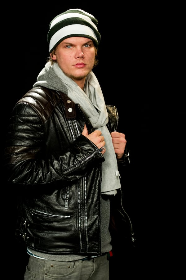 FILE - Avicii poses for a portrait in New York, Monday, Jan. 23, 2012. (AP Photo/Charles Sykes, File)