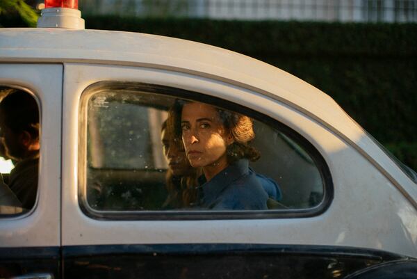 This image released by Sony Pictures Classics shows Fernanda Torres in a scene from "I'm Still Here." (Sony Pictures Classics via AP)