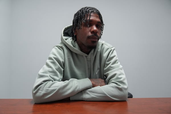 Malik Grant poses for a portrait, Tuesday, Jan. 14, 2025, in Baltimore. (AP Photo/Stephanie Scarbrough)