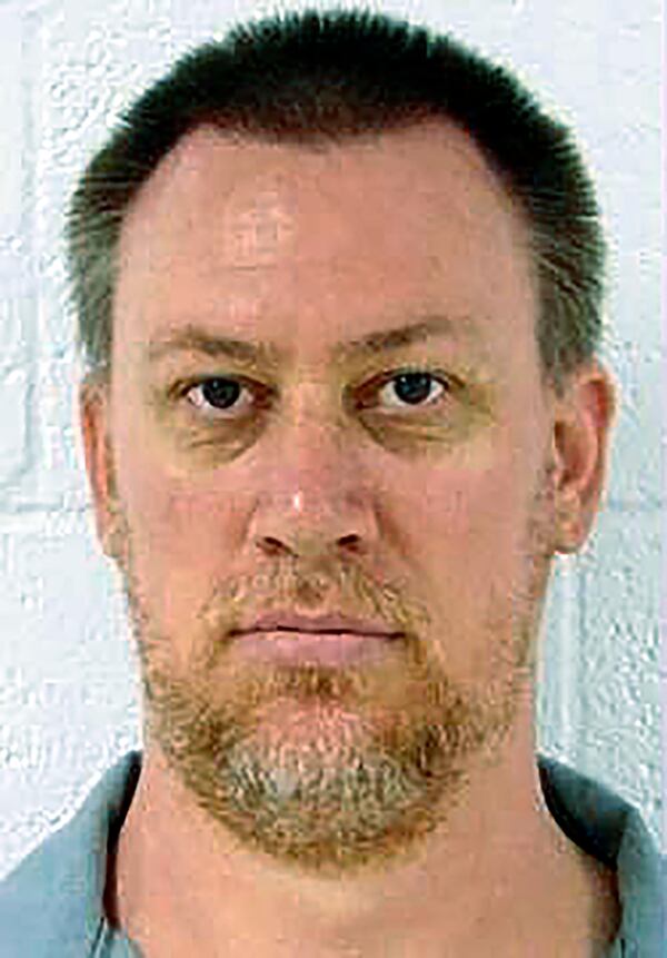 FILE - This undated photo provided by the Missouri Department of Corrections shows Christopher Collings. (Missouri Department of Corrections via AP, File)