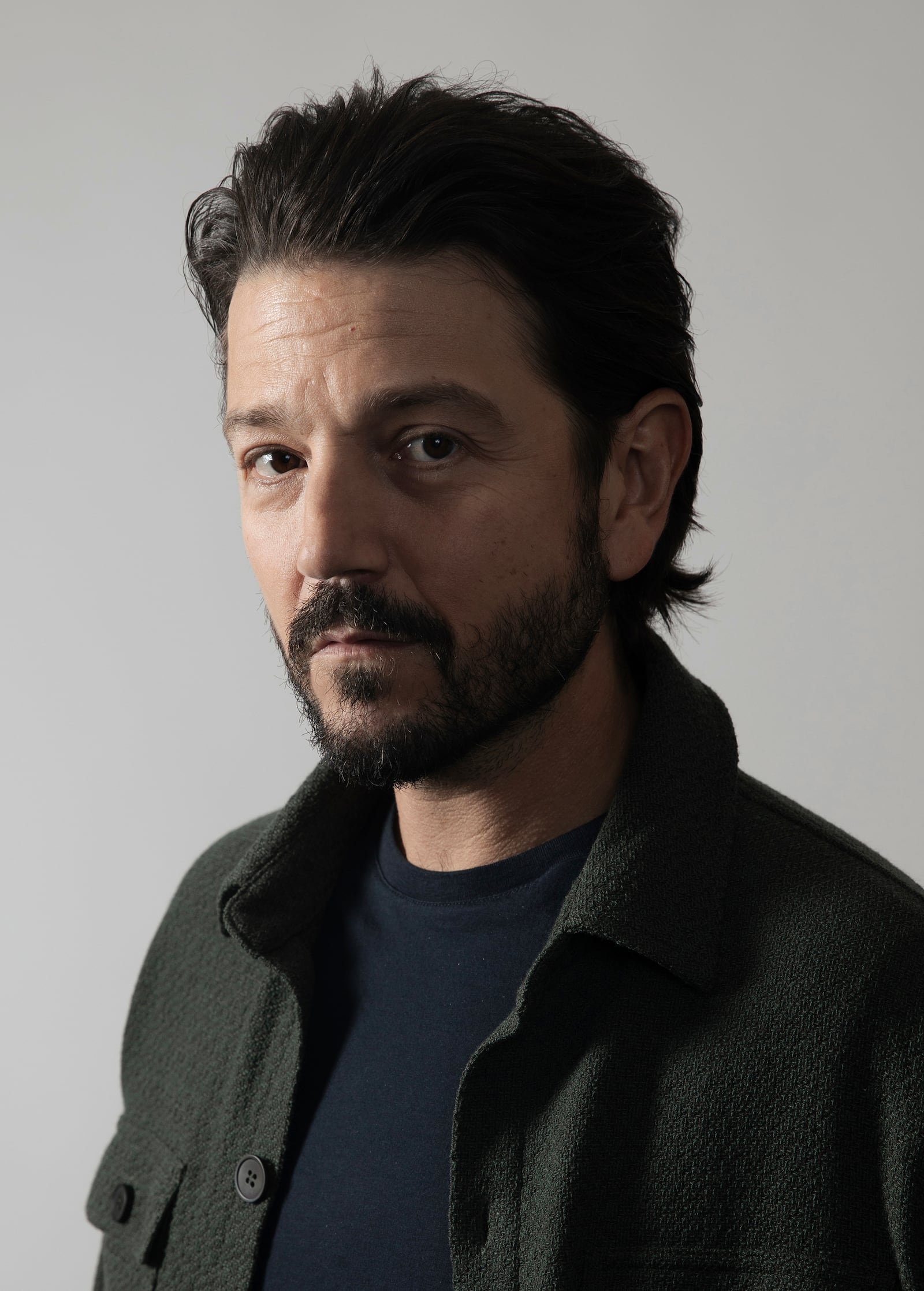 Diego Luna poses for a portrait to promote the film "La Maquina" on Thursday, Oct. 3, 2024, in West Hollywood, Calif. (Photo by Rebecca Cabage/Invision/AP)