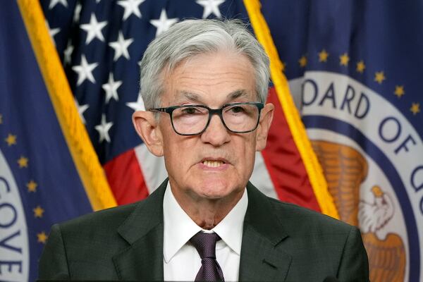 Federal Reserve Chairman Jerome Powell speaks during a news conference after the Federal Open Market Committee meeting, Wednesday, Jan. 29, 2025, at the Federal Reserve in Washington. (AP Photo/Jacquelyn Martin)