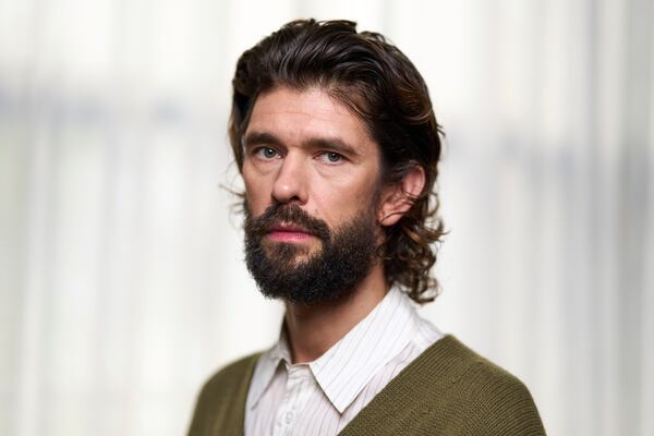 Ben Wishaw poses for portrait photographs to promote the television series "Black Doves" on Sunday, Oct. 27, 2024, in London. (Photo by Scott A Garfitt/Invision/AP)