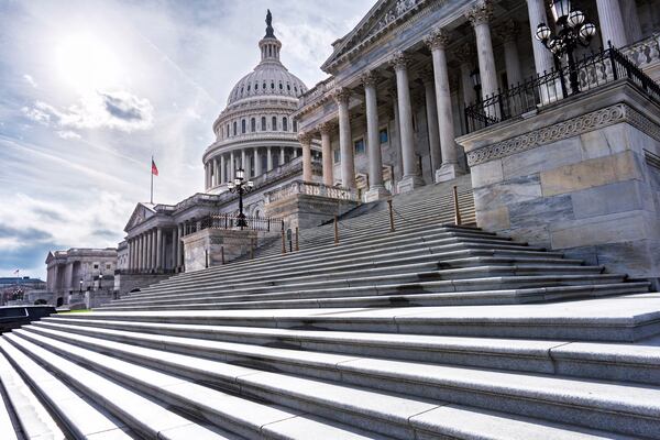 FILE - The Capitol is seen in Washington, Dec. 17, 2024. (AP Photo/J. Scott Applewhite, File)